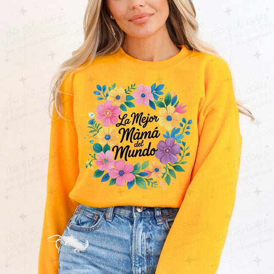 LA MEJOR MAMA DEL MUNDO - DTF TRANSFER
