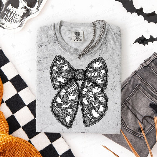 COQUETTE BOO BOW - DTF TRANSFER