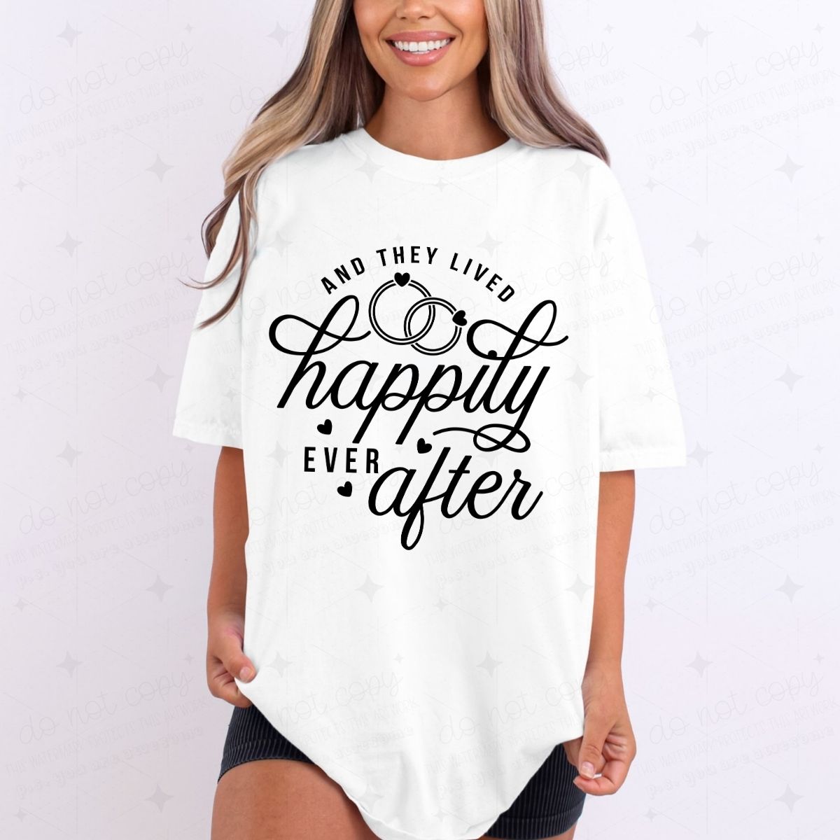 HAPPILY EVER AFTER - DTF TRANSFER