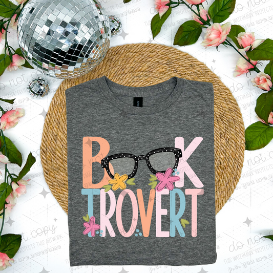 BOOKTROVERT - DTF TRANSFER