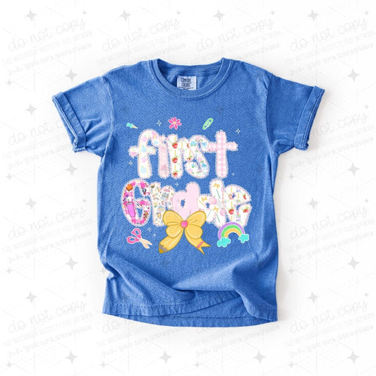 COQUETTE FIRST GRADE - DTF TRANSFER