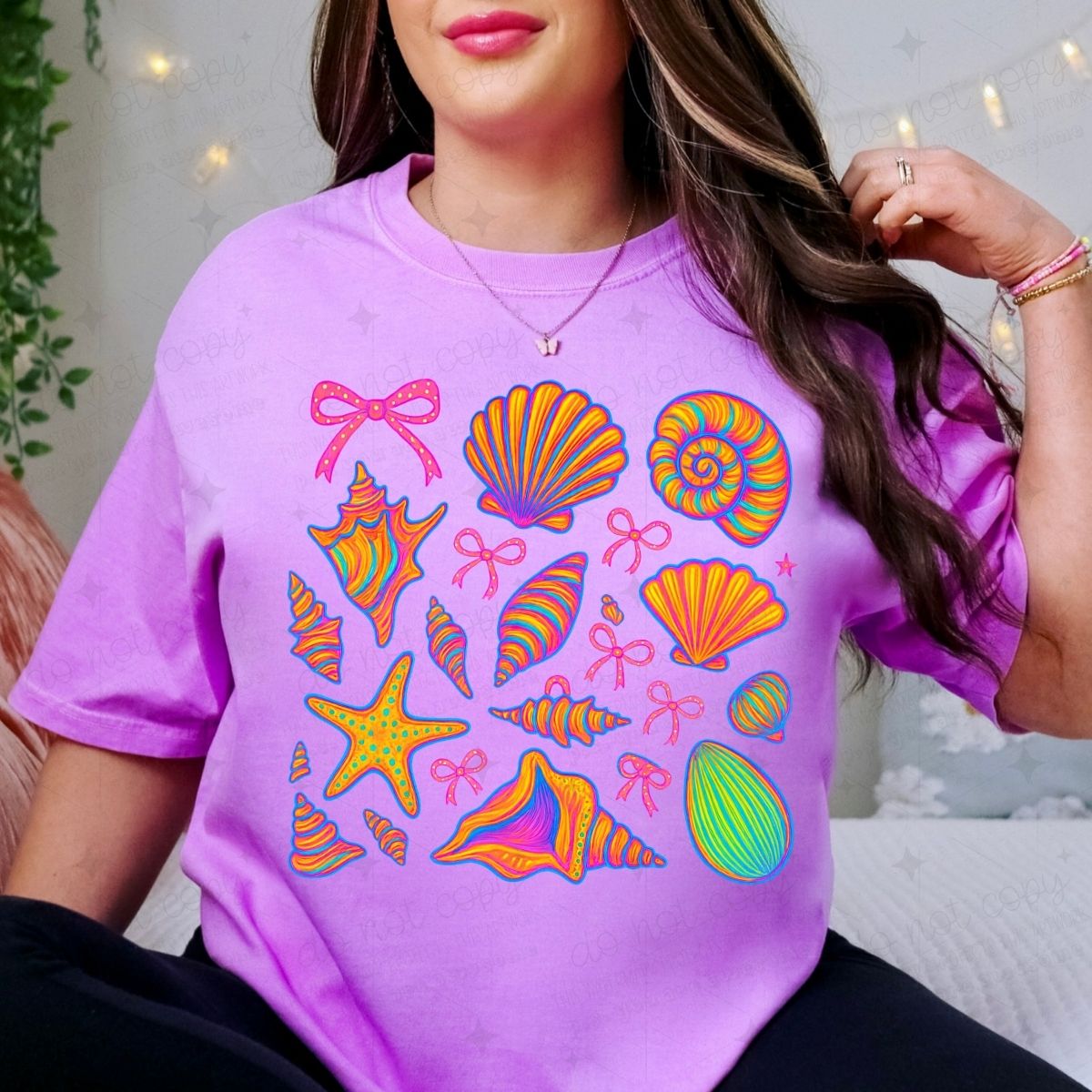 COQUETTE SEASHELLS - DTF TRANSFER