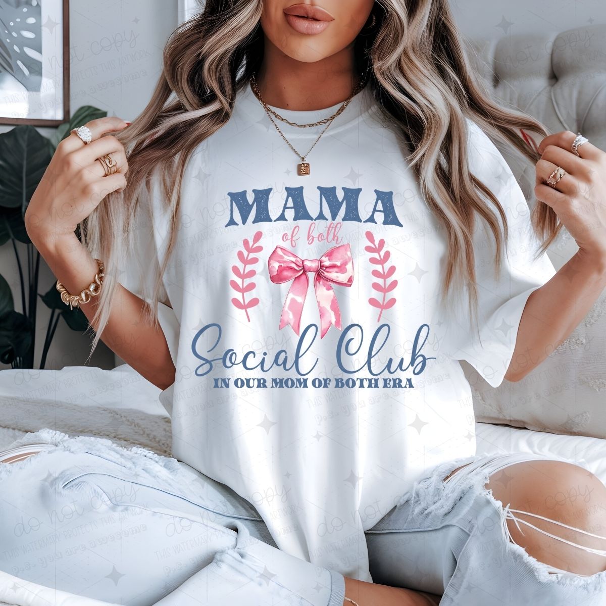 COQUETTE MAMA OF BOTH - DTF TRANSFER