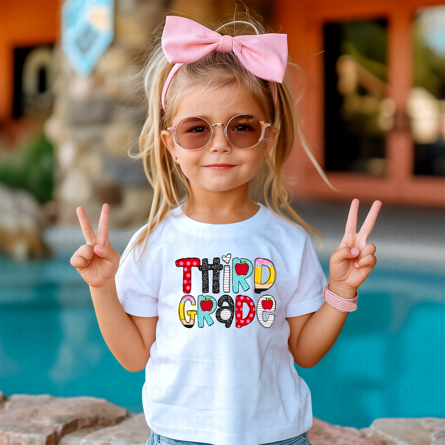 SCHOOL ALPHA GRADES - DTF TRANSFER