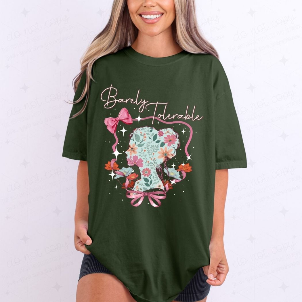 COQUETTE BARELY TOLERABLE - DTF TRANSFER