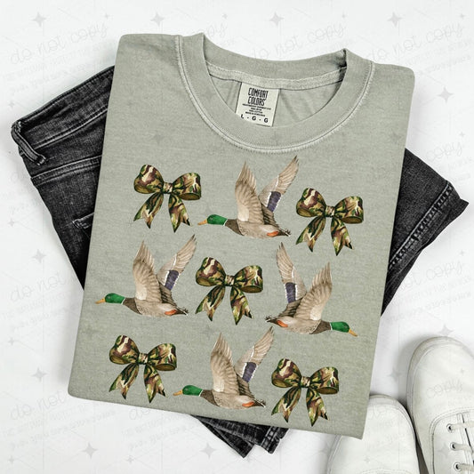 COQUETTE CAMO HUNTING BOWS - DTF TRANSFER