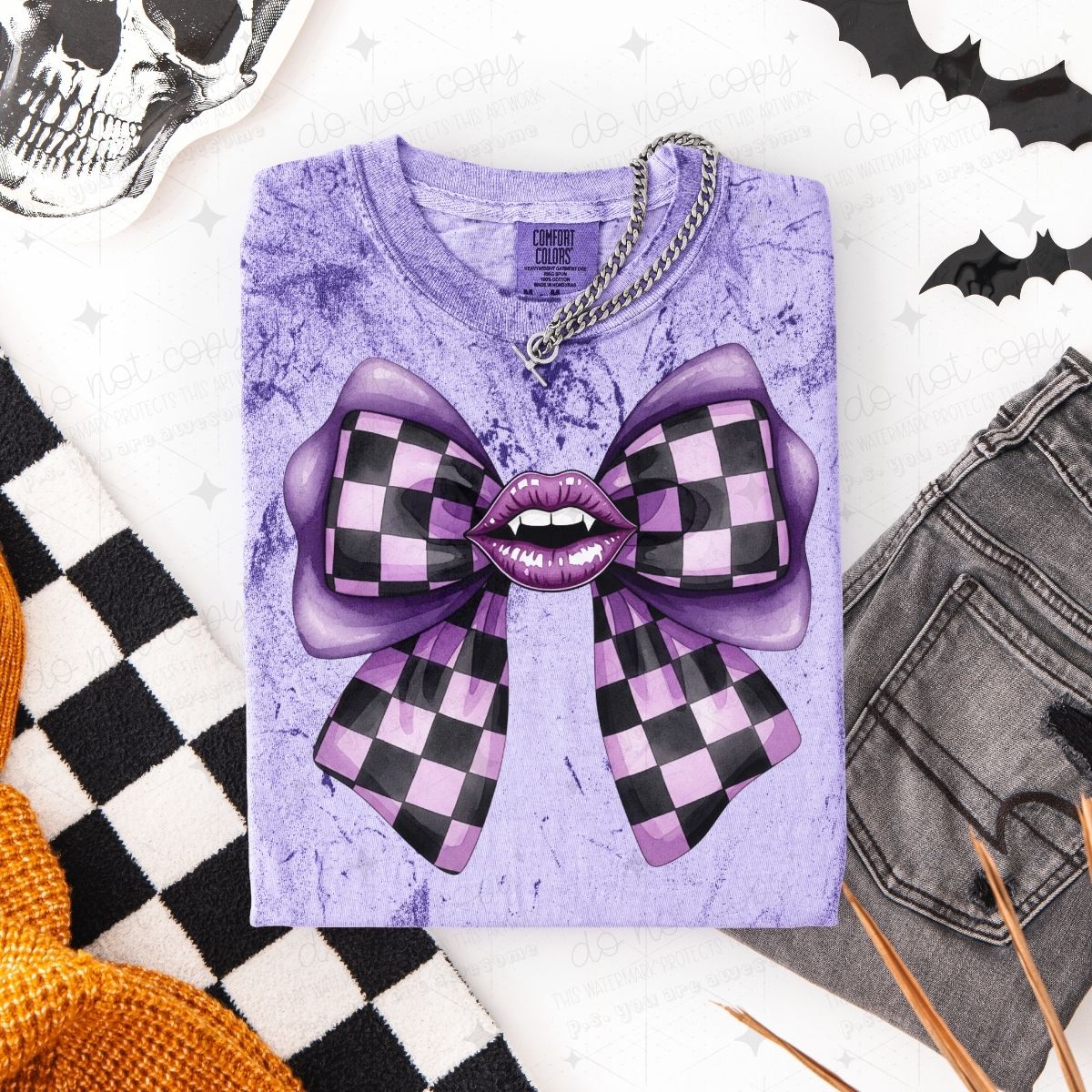 COQUETTE VAMPIRE BOW - DTF TRANSFER