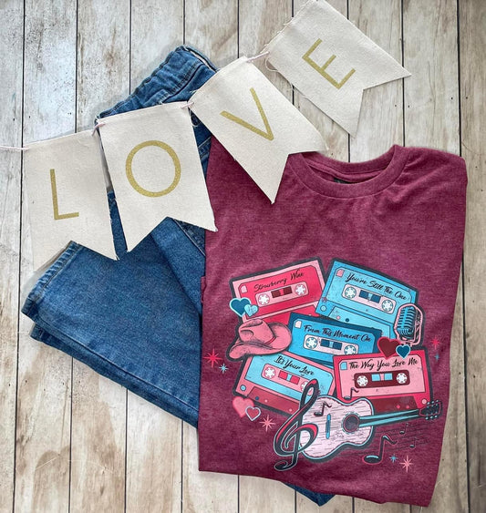 90'S LOVE TAPES - DTF TRANSFER