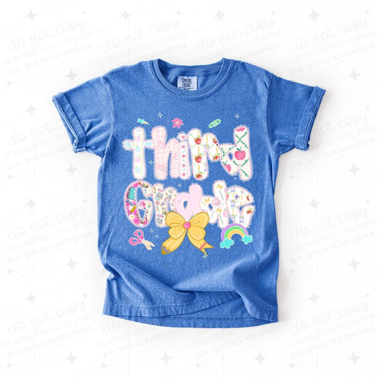 COQUETTE THIRD GRADE - DTF TRANSFER