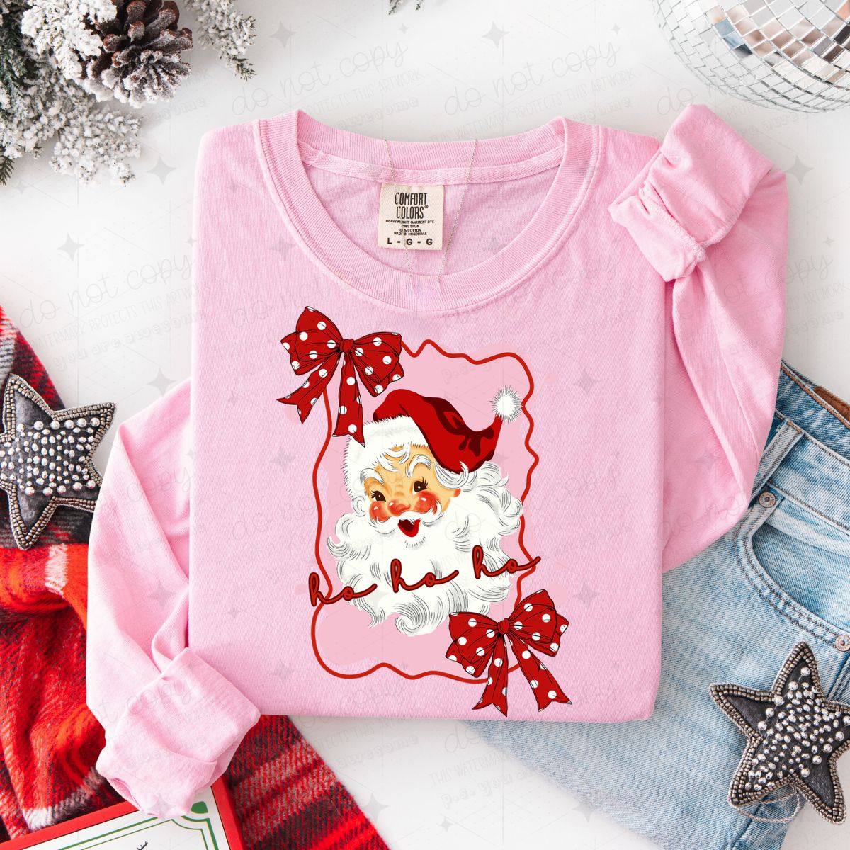 COQUETTE HO HO HO - DTF TRANSFER