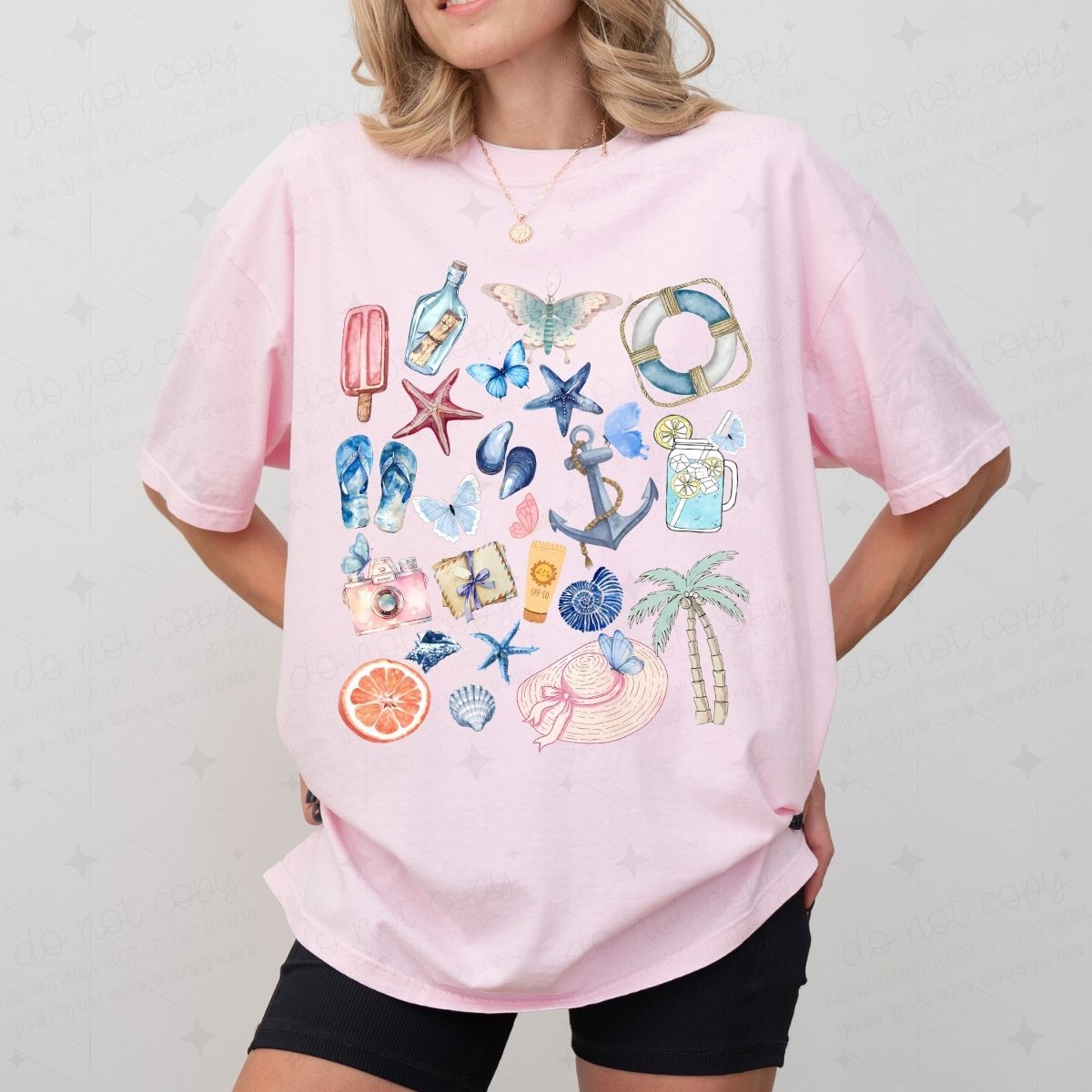 SUMMER TIME DOODLE - DTF TRANSFER