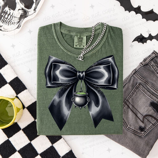 COQUETTE CAULDRON BOW - DTF TRANSFER