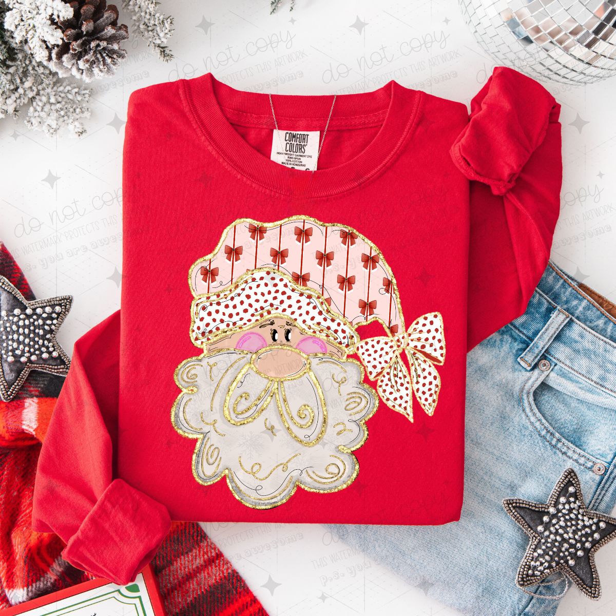 COQUETTE SANTA - DTF TRANSFER