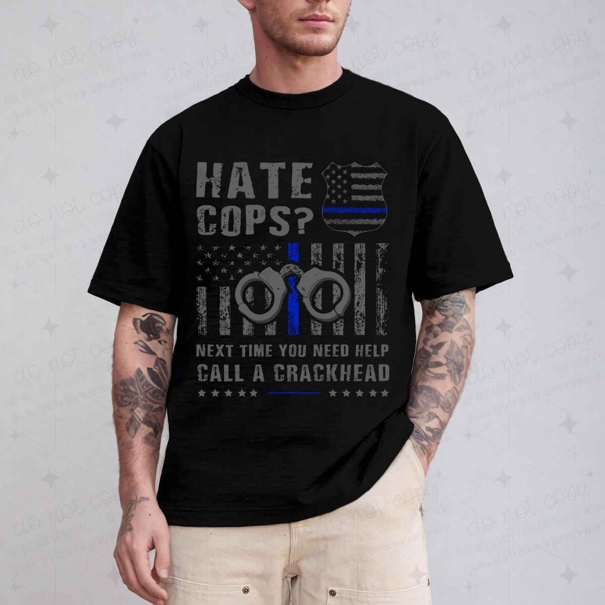 NEXT TIME YOU NEED HELP CALL A CRACKHEAD - DTF TRANSFER