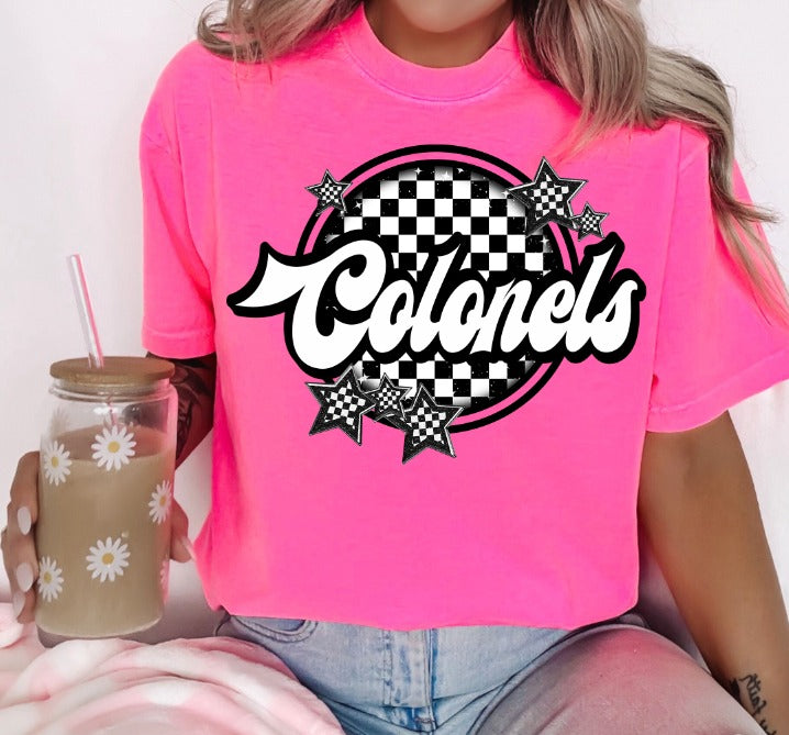 CHECKERED MASCOT - MOCKUP ONLY