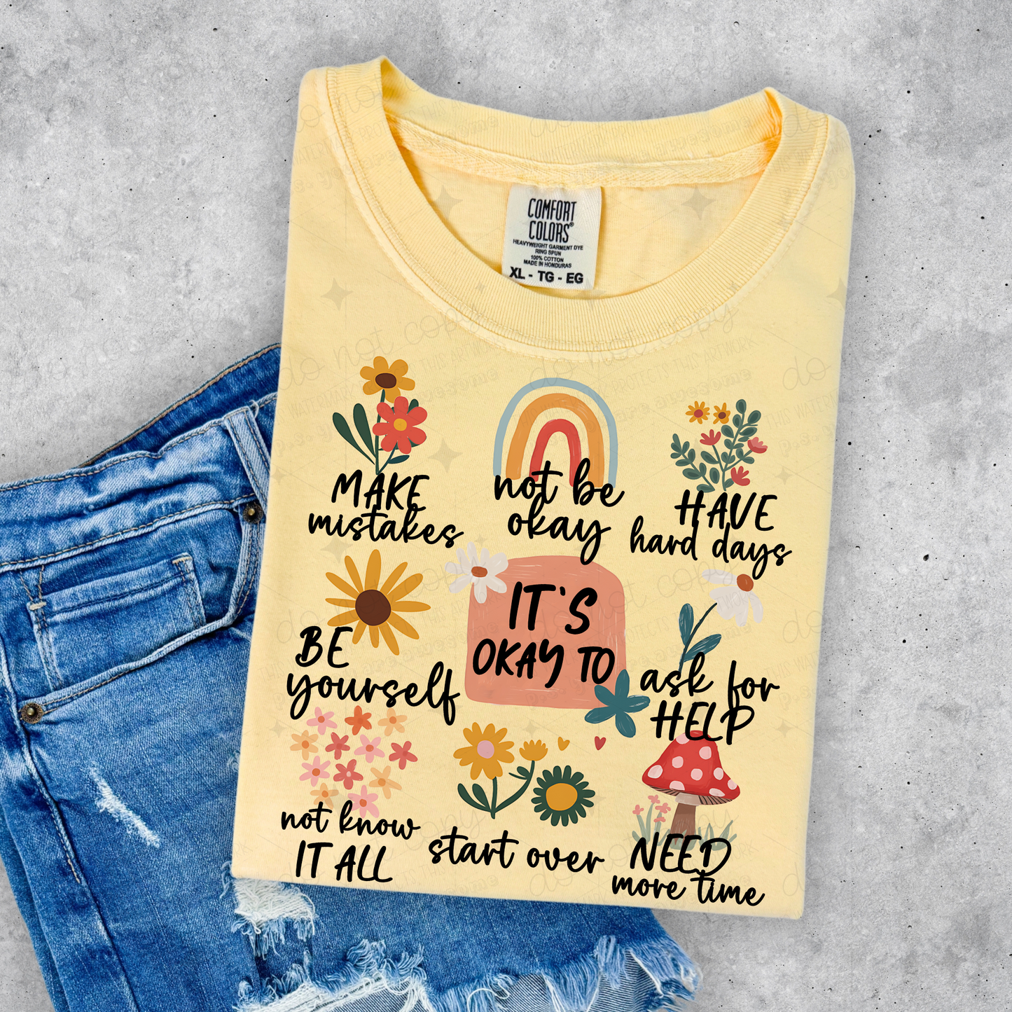 IT'S OKAY TO - DTF TRANSFER