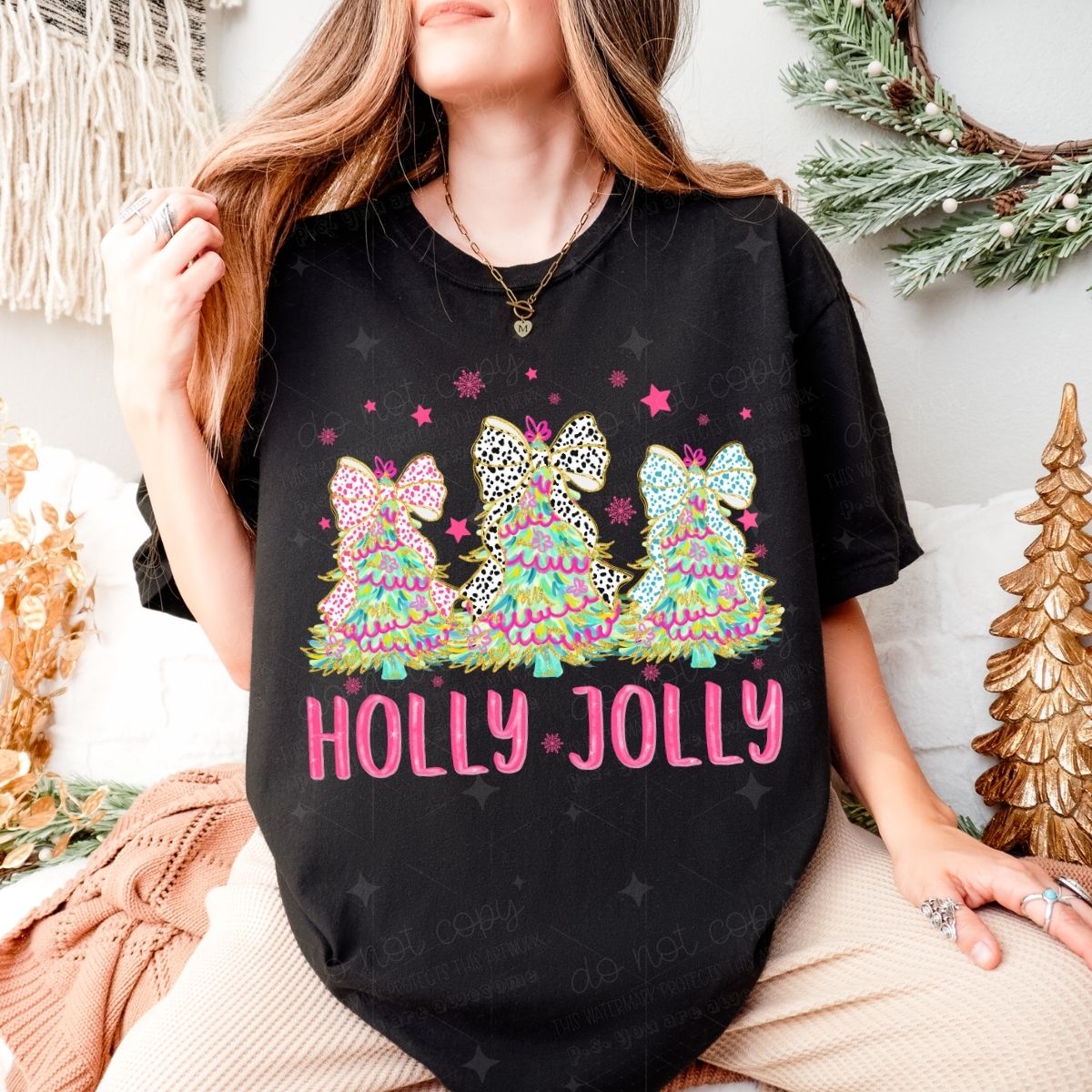COQUETTE HOLLY JOLLY - DTF TRANSFER