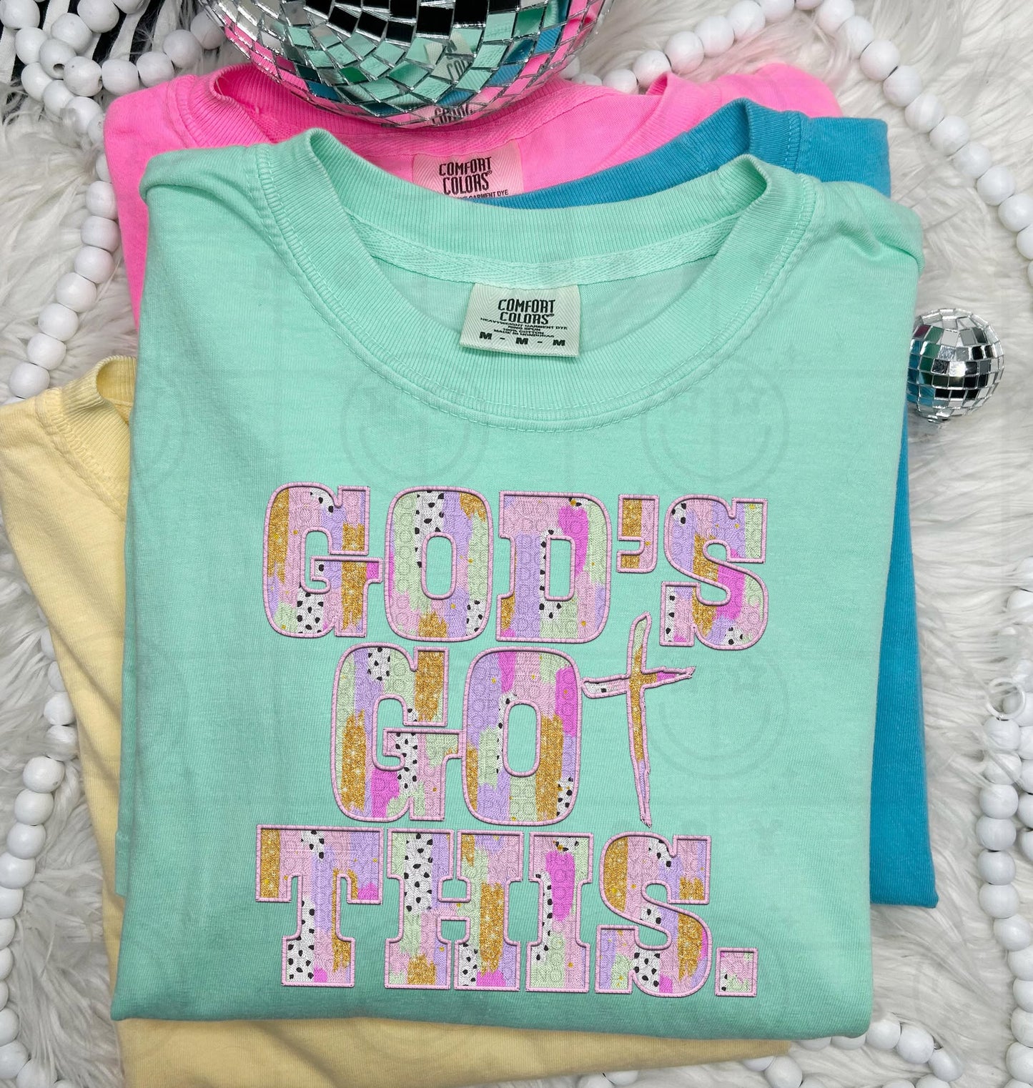GOD'S GOT THIS *FAUX EMBROIDERY/OLLIE & CO.EXCLUSIVE* - DTF TRANSFER