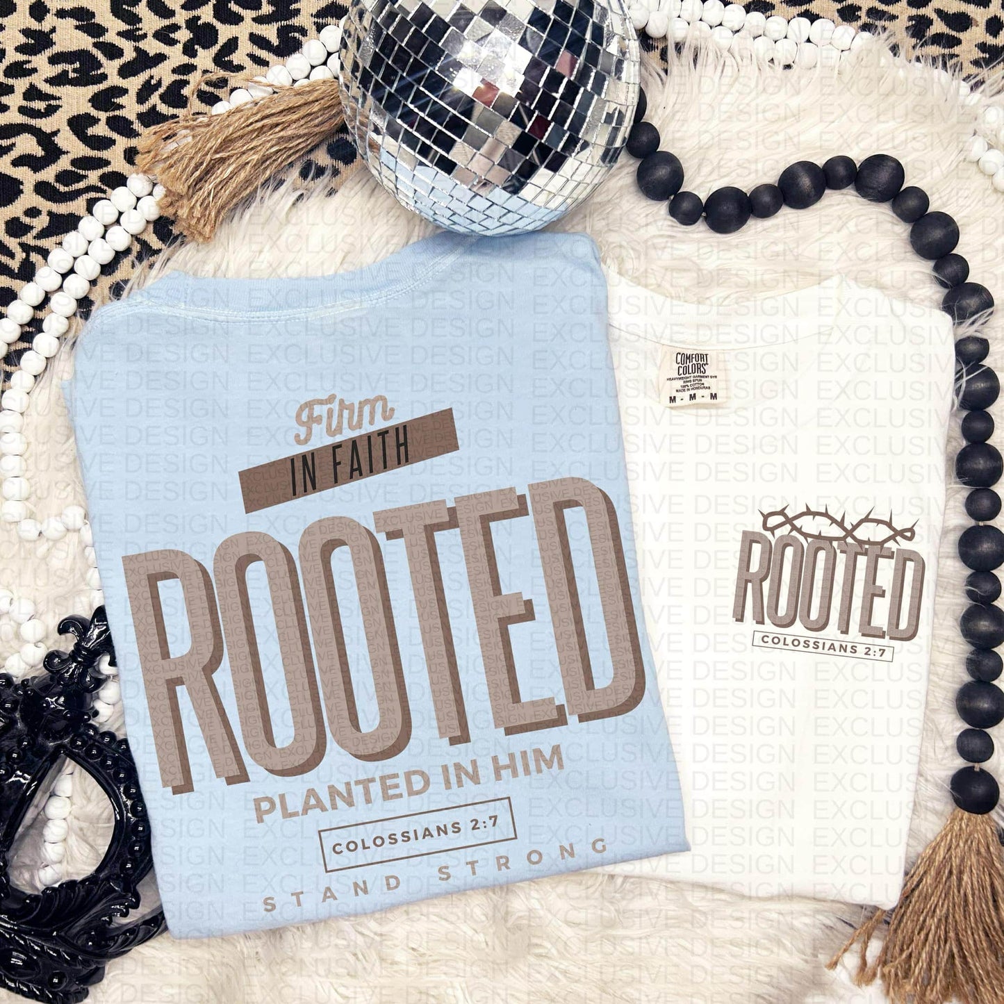 ROOTED *OLLIE & CO EXCLUSIVE* - FRONT+BACK - DTF TRANSFER