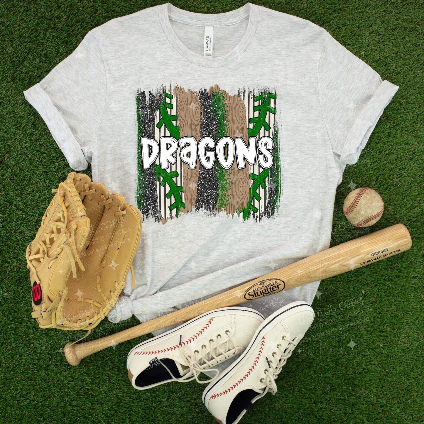 Baseball Brushstrokes