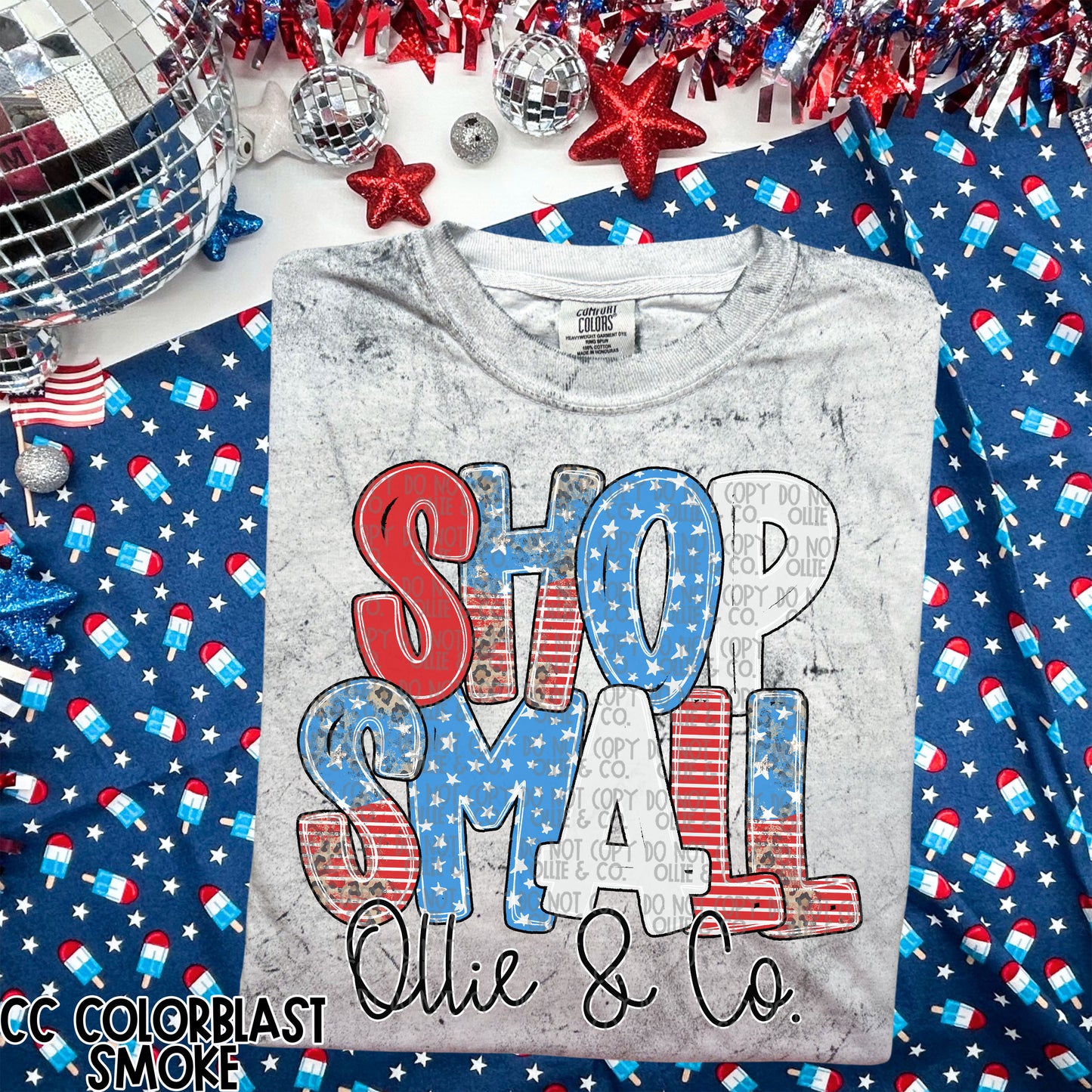 SHOP SMALL PATRIOTIC - CUSTOM TRANSFER