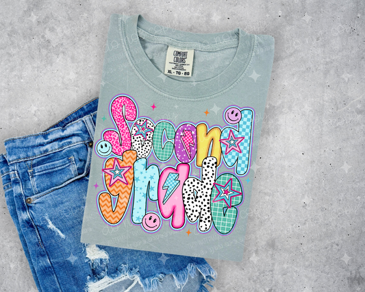 PREPPY SECOND - DTF TRANSFER