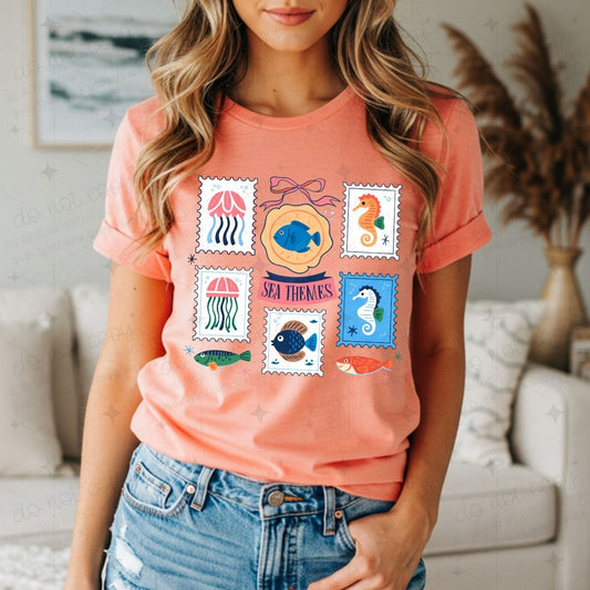 COQUETTE SEA THEMES - DTF TRANSFER