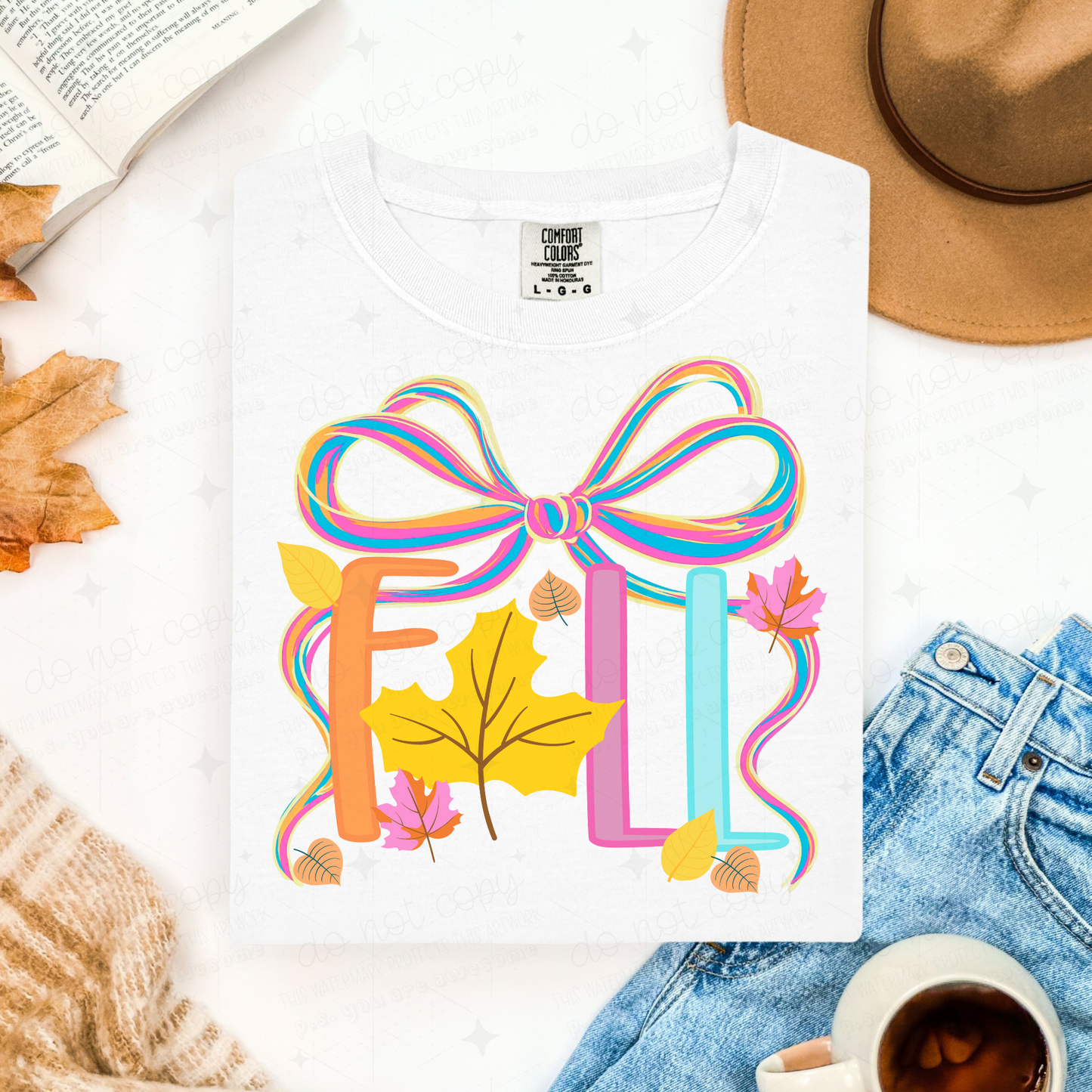 COQUETTE FALL - COMPLETED TEE