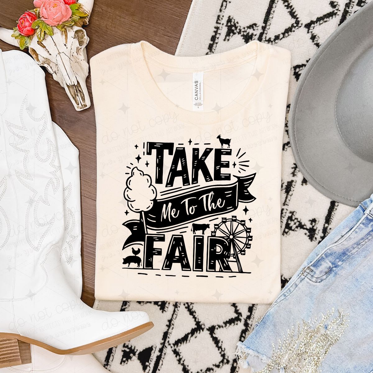 TAKE ME TO THE FAIR - DTF TRANSFER