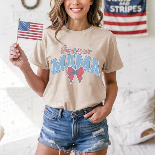 COQUETTE AMERICAN MAMA - DTF TRANSFER