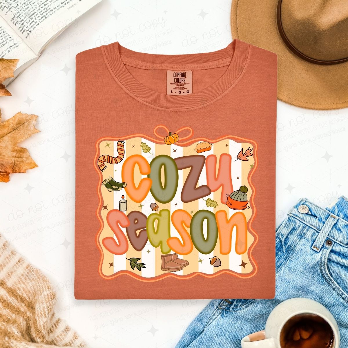 COQUETTE COZY SEASON - DTF TRANSFER