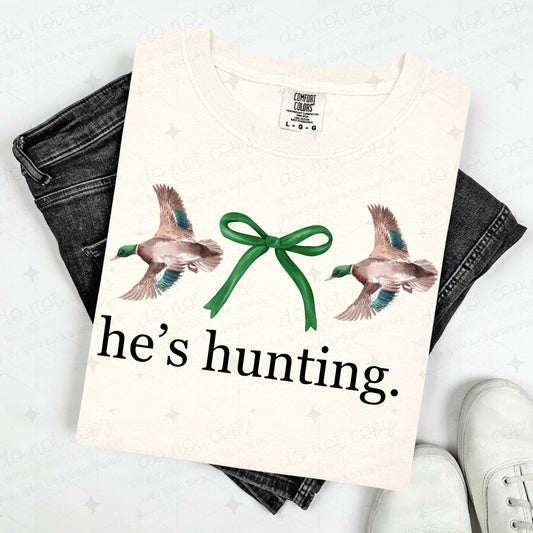 COQUETTE HE'S HUNTING - DTF TRANSFER