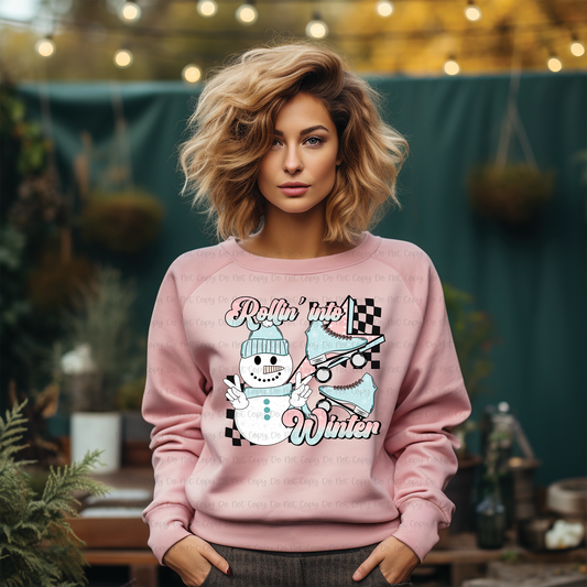 ROLLIN' INTO WINTER - DTF TRANSFER