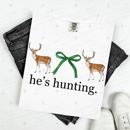 COQUETTE HE'S HUNTING - DTF TRANSFER