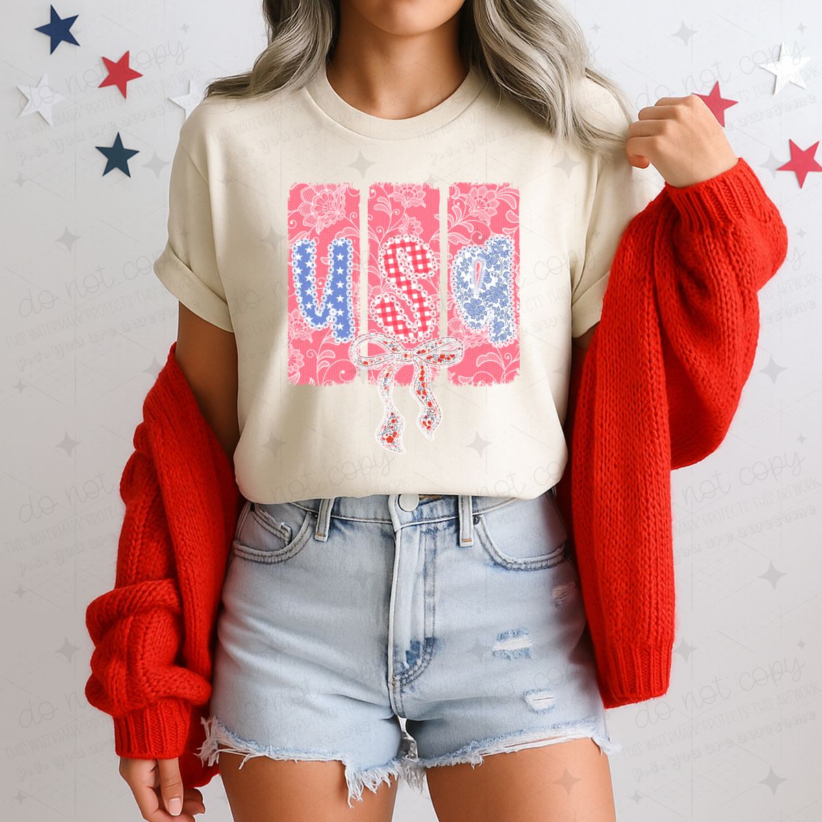 COQUETTE USA - COMPLETED TEE
