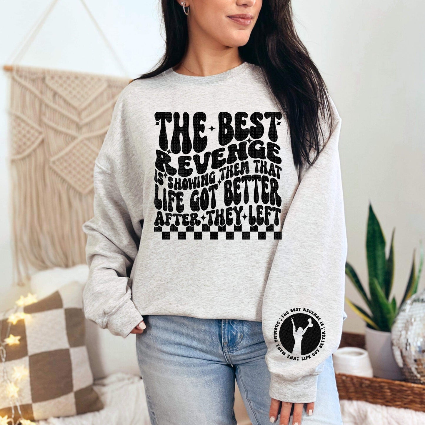THE BEST REVENGE *OLLIE & CO. EXCLUSIVE* - FRONT+BACK - DTF TRANSFER