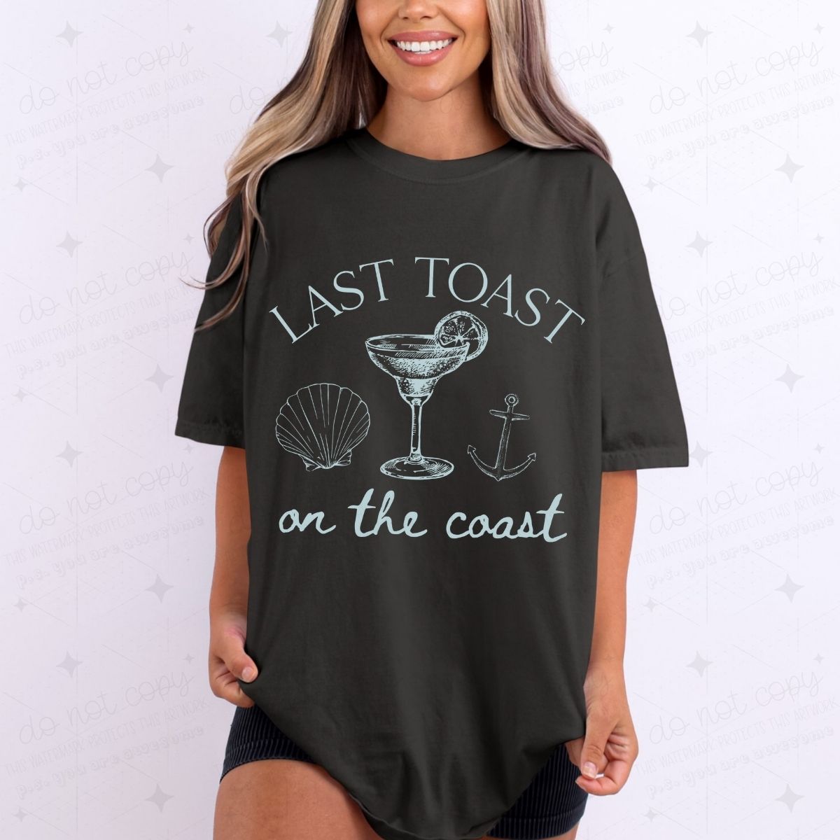 LAST TOAST ON THE COAST - DTF TRANSFER