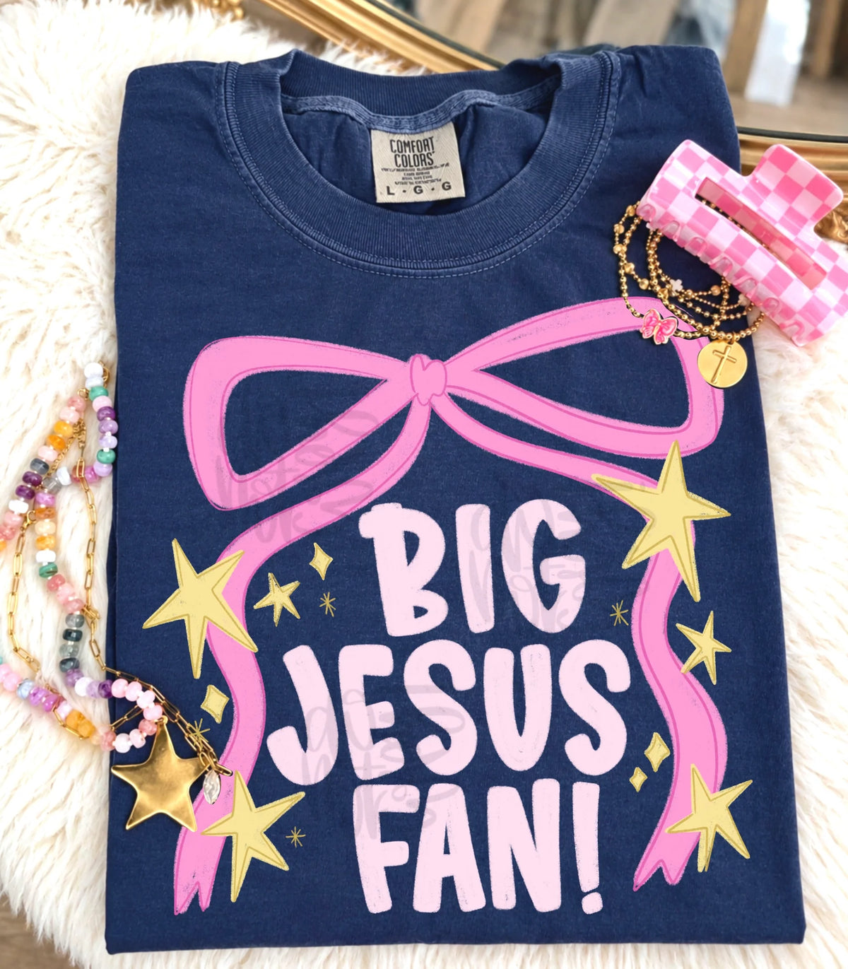 BIG JESUS FAN - DTF TRANSFER