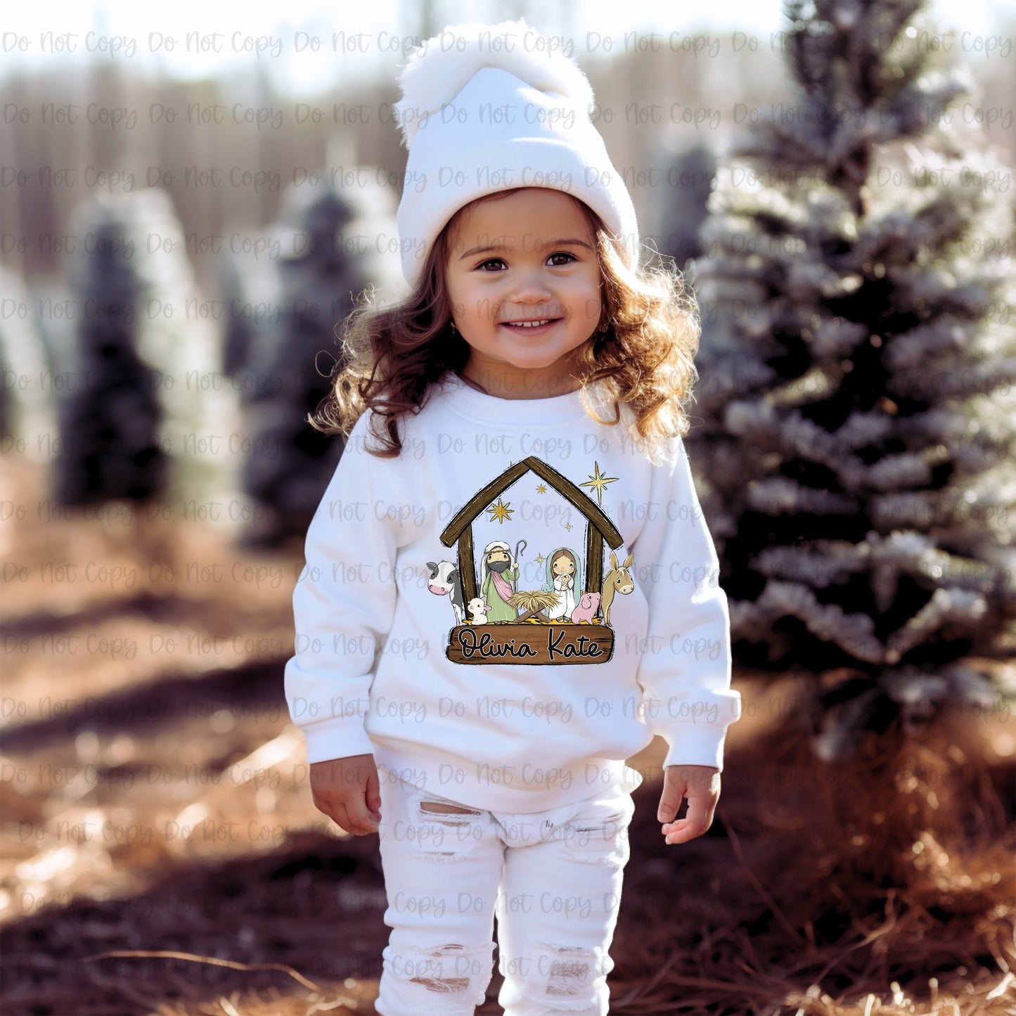 NATIVITY FRAME - CUSTOM TRANSFER