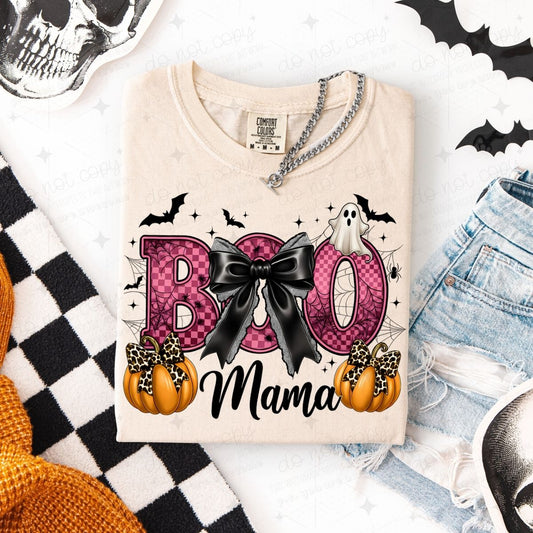 COQUETTE BOO MAMA - DTF TRANSFER