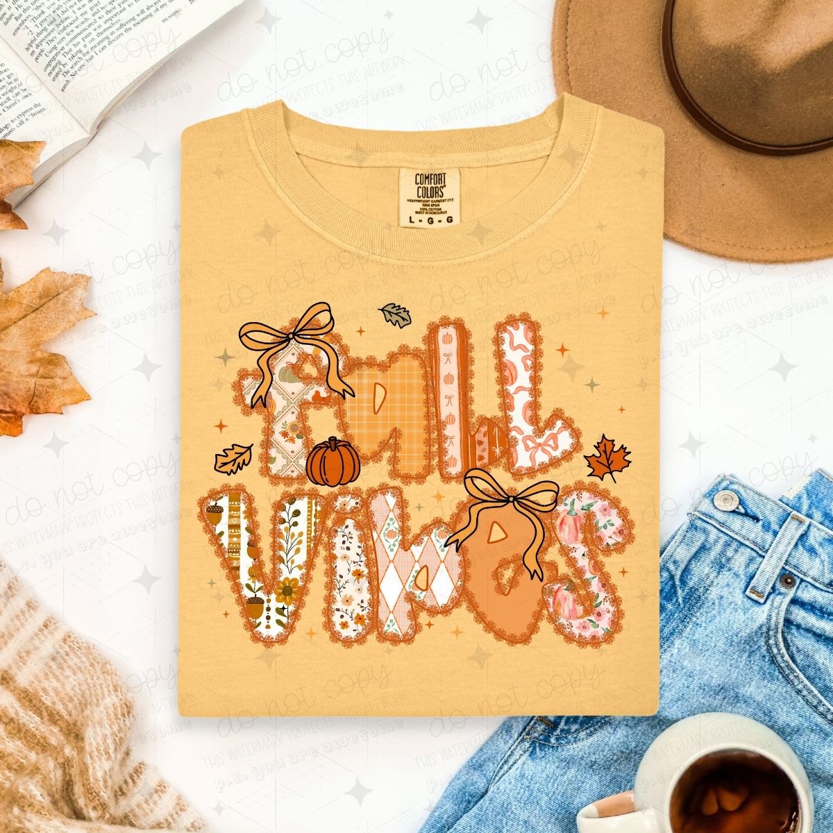 COQUETTE FALL VIBES - DTF TRANSFER