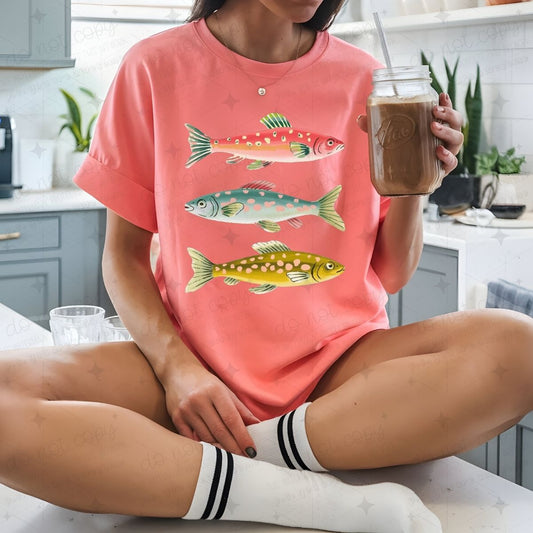 STACKED FISH - DTF TRANSFER