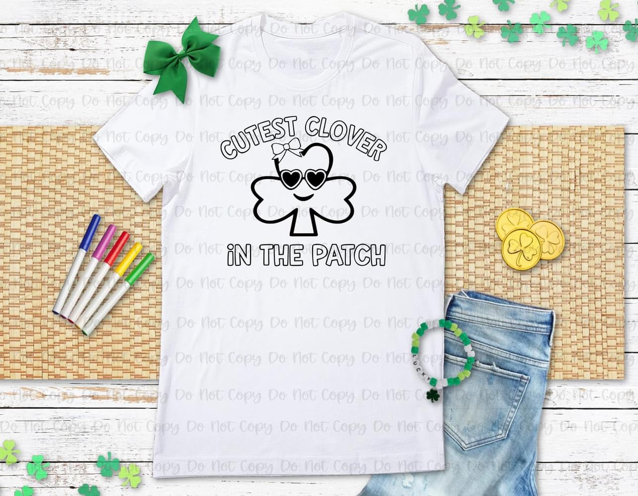 ST. PATRICK'S DAY COLORING - DTF TRANSFER