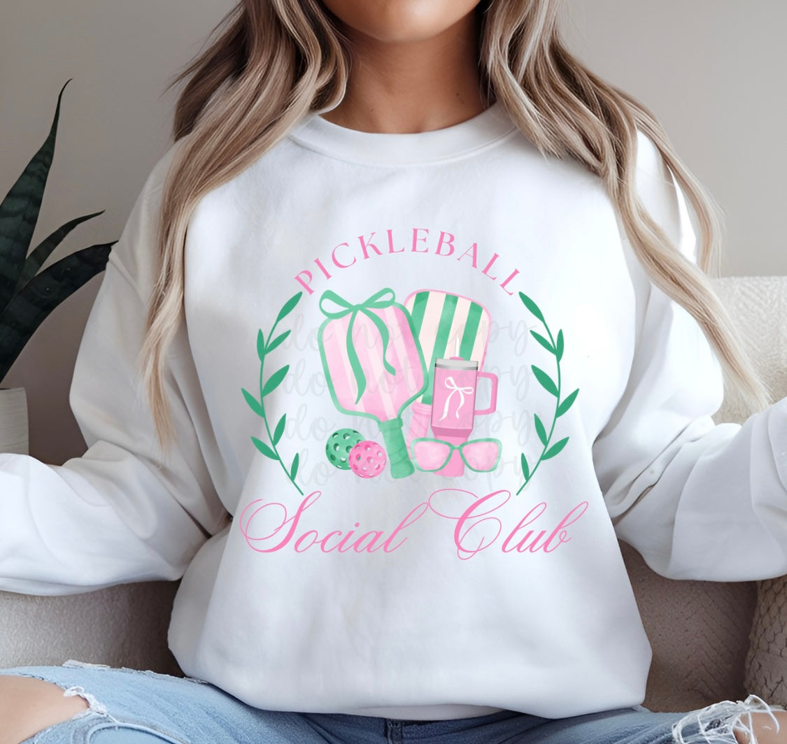 PICKLEBALL SOCIAL CLUB - DTF TRANSFER