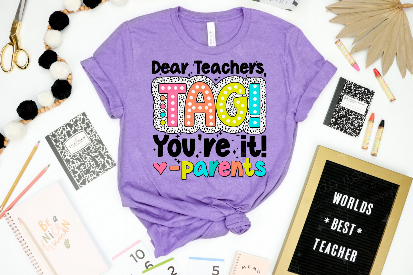DEAR TEACHERS - DTF TRANSFER