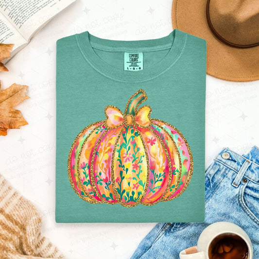 COQUETTE PREPPY PUMPKIN - DTF TRANSFER