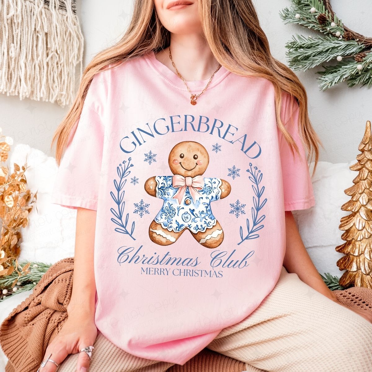 GINGERBREAD CHRISTMAS CLUB - DTF TRANSFER