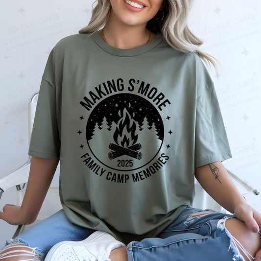 MAKING S'MORE FAMILY CAMP MEMORIES 2025 - DTF TRANSFER