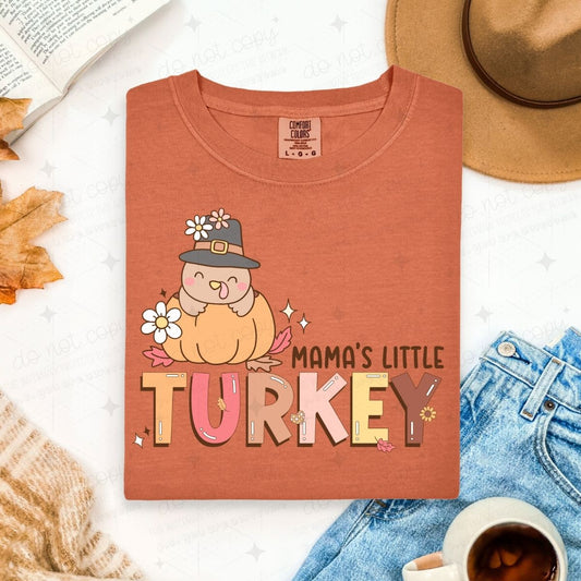 MAMA'S LITTLE TURKEY - DTF TRANSFER