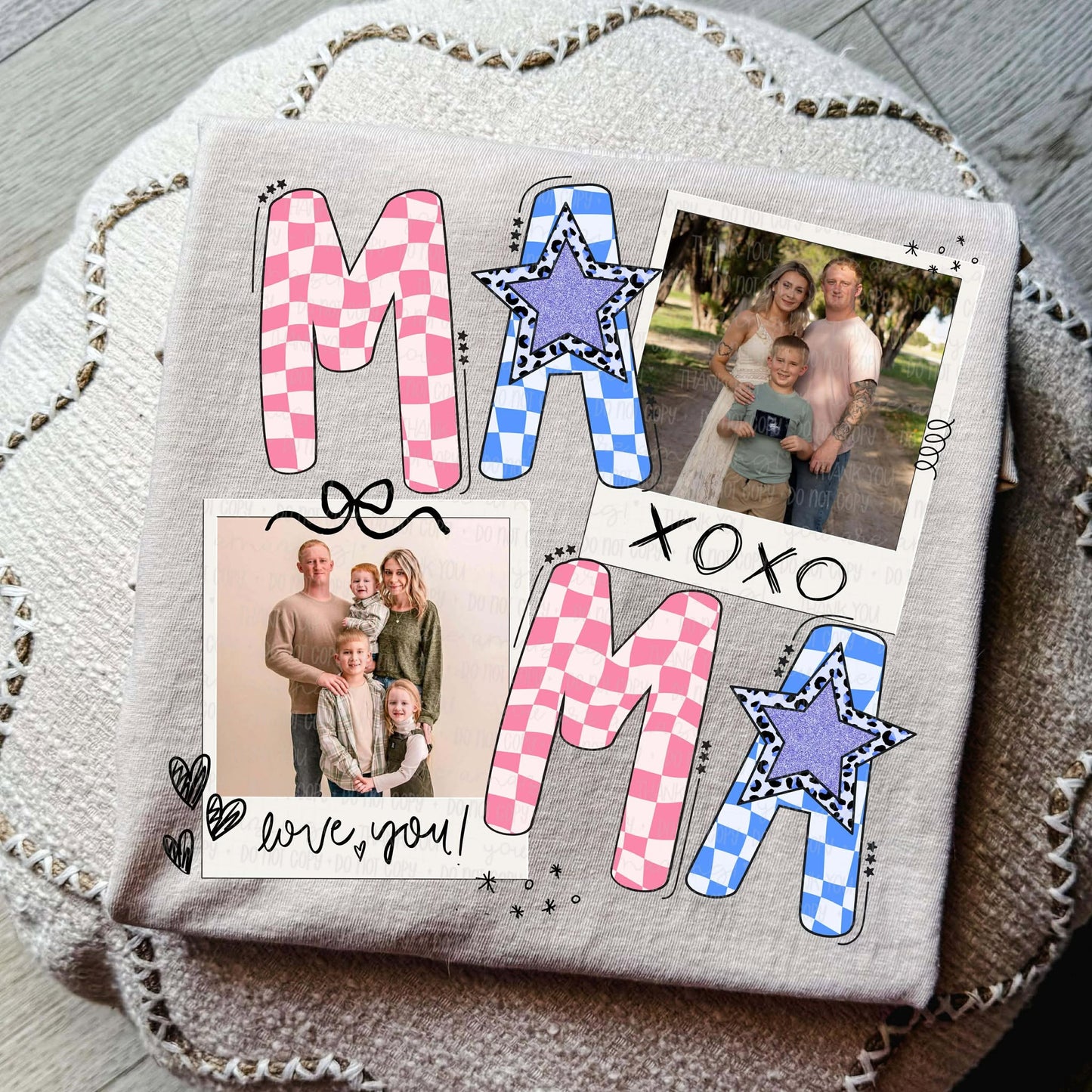 MAMA'S COLLAGE - CUSTOM TRANSFER